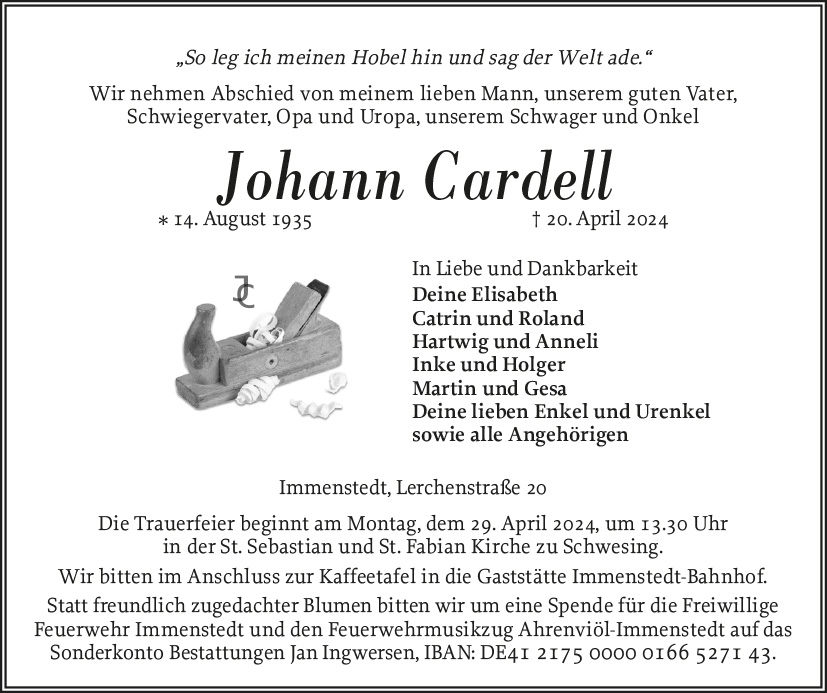 Johann Cardell