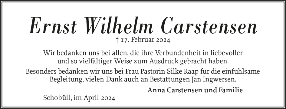 Ernst Wilhelm Carstensen