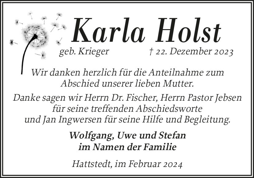Karla Holst