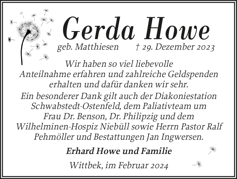 Gerda Howe
