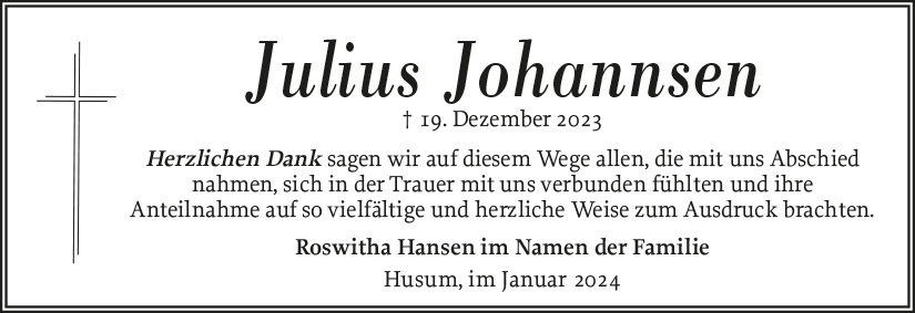 Julius Johannsen