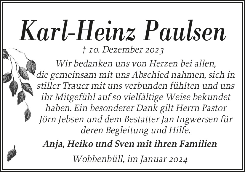 Karl-Heinz Paulsen