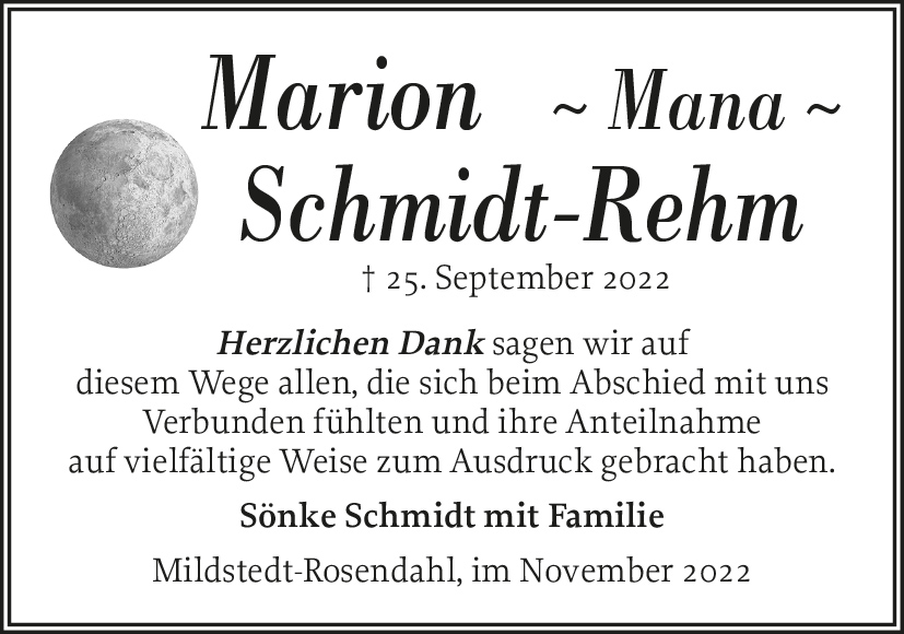 Marion Schmidt-Rehm