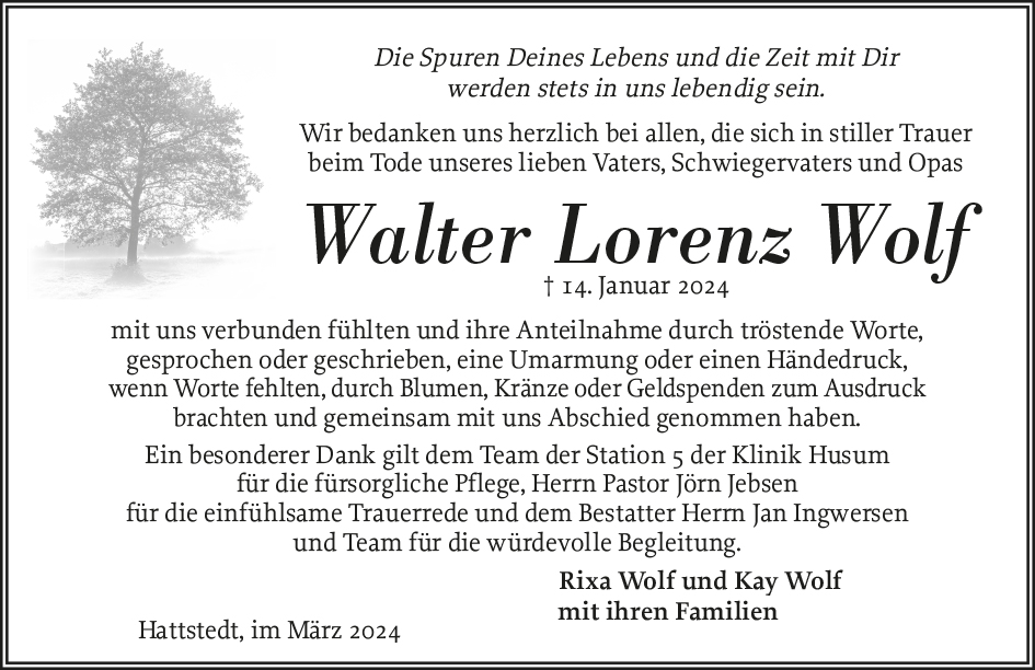 Walter Lorenz Wolf