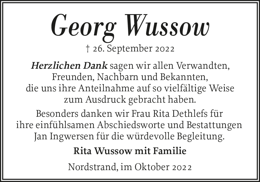 Georg Wussow