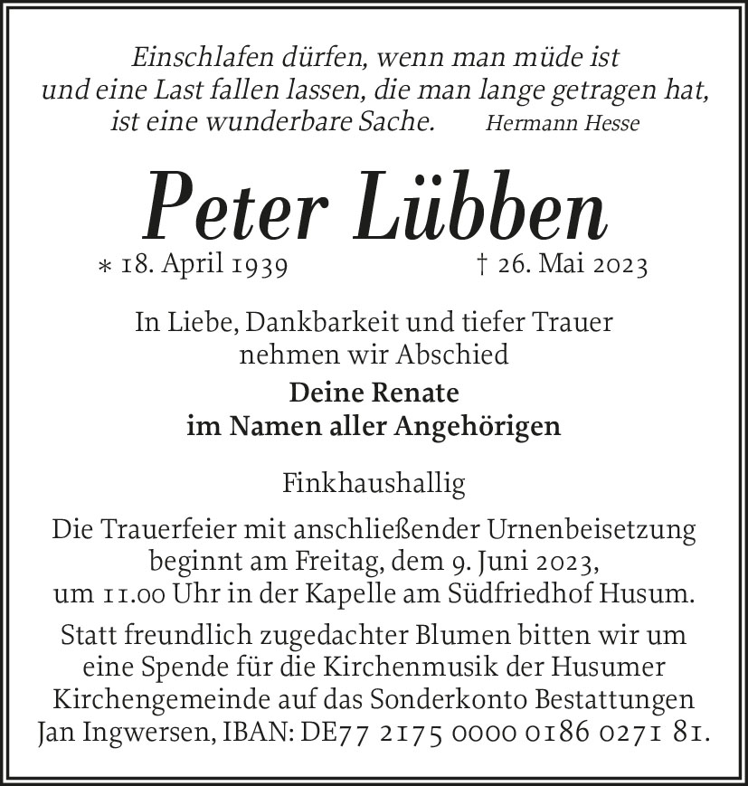 Peter Lübben