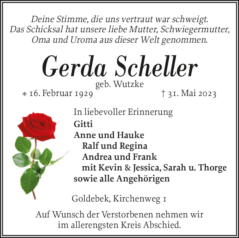 Gerda Scheller