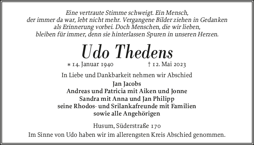 Udo Thedens