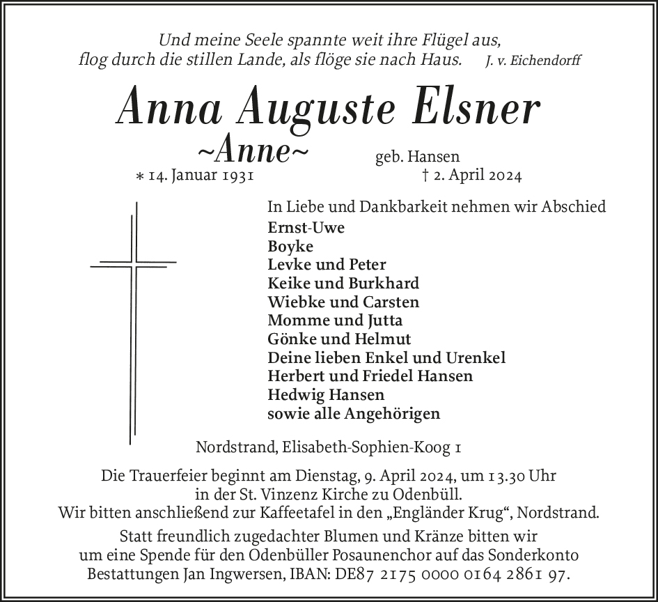 Anna Auguste Elsner